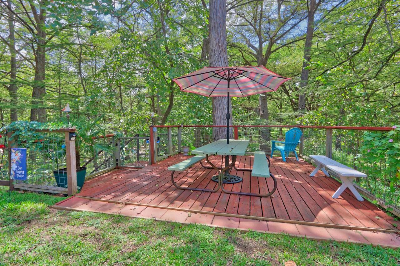 Creekside Cabins - The Getaway Villa Wimberley Exteriör bild