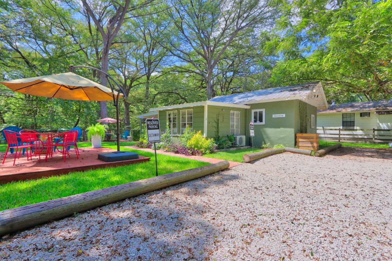 Creekside Cabins - The Getaway Villa Wimberley Exteriör bild