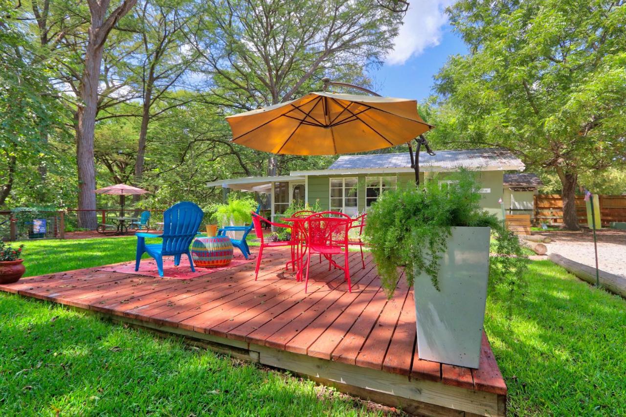 Creekside Cabins - The Getaway Villa Wimberley Exteriör bild